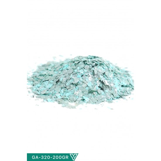 Ventrawall Koyu Turkuaz Mineralli Taş Parçacıkları GA-320-200GR