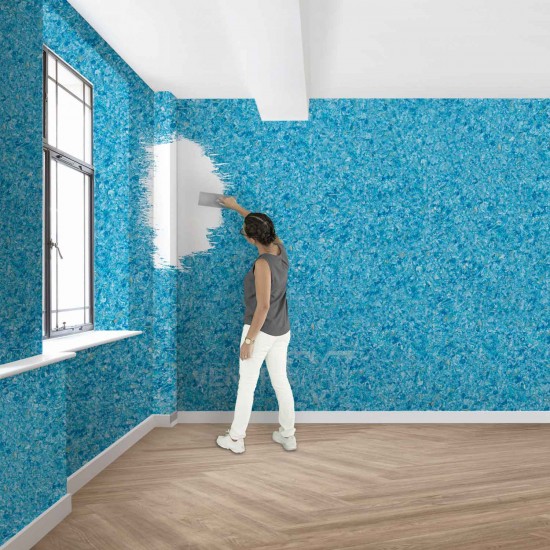 Ventrawall Isı ve Ses Yalıtımlı Açık Mavi Duvar Boyası wB03