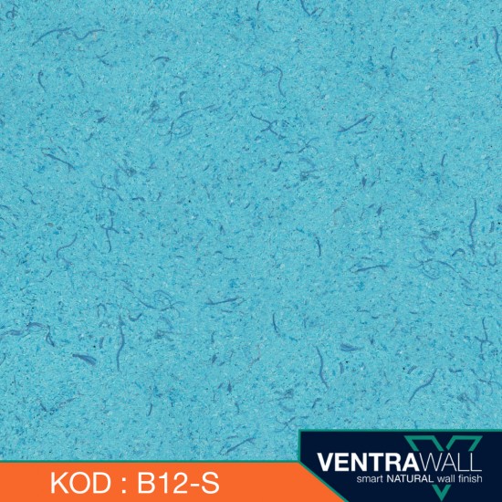 Ventrawall Mavi Renk Yalıtımlı Pamuk Sıva - B12 - 1.5 Kg