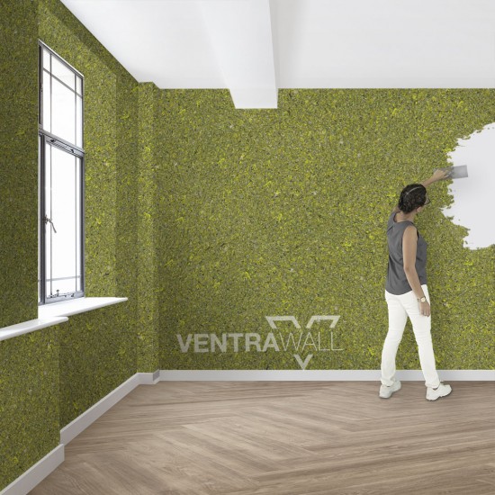 Ventrawall Fıstık Yeşili Dekoratif Sıva - Canlı Sıva - Y01 - 1.5 Kg
