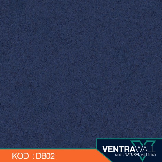 Ventrawall - Koyu Mavi Boya Pamuk Sıva - DB02 - 1.5 Kg