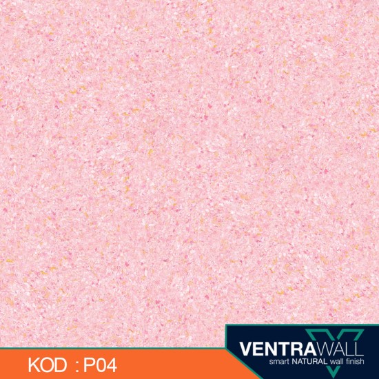 Ventrawall Gül Kurusu Rengi Duvar Boyası - P04 - 1.5 Kg