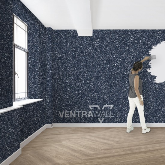 Ventrawall Lacivert Duvar Boyası - İpek Sıva - DB01 - 1.5 Kg
