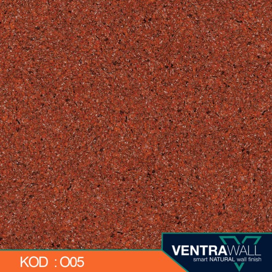 Ventrawall Turuncu Dekoratif Duvar Kağıdı 1.5 Kg - O05