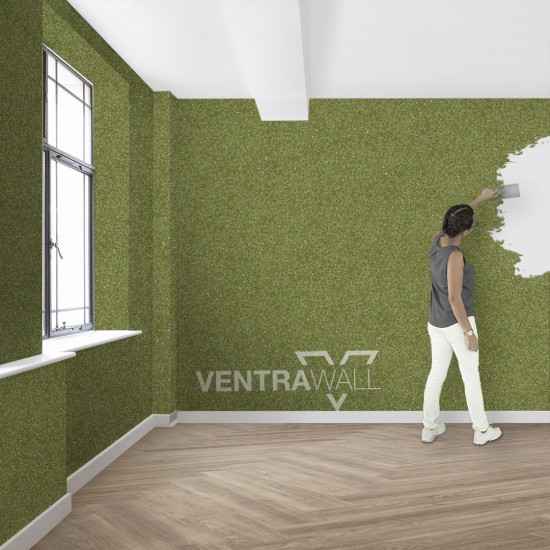 Ventrawall Yeşil Duvar Boyası - Pamuk Sıva - G02 - 5 Kg