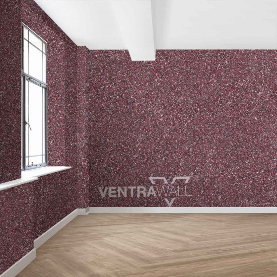 Ventrawall Kırmızı Duvar Boyası - Dekoratif Sıva - BL03 - 5 Kg
