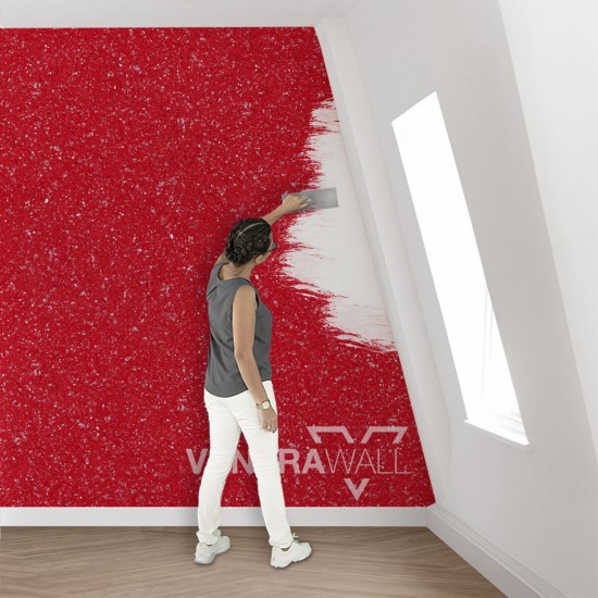 Ventrawall Isı ve Ses Yalıtımlı Gül Kırmızı Duvar Boyası R02