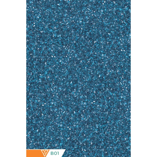 Ventrawall Canlı Sıva Duvar Boyası Mavi B01 - 1,5 kg