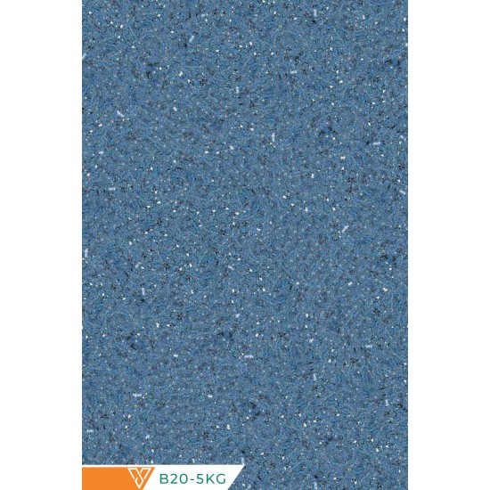 Ventrawall - Mavi Dekoratif Duvar Kaplaması - B20 - 5 kg